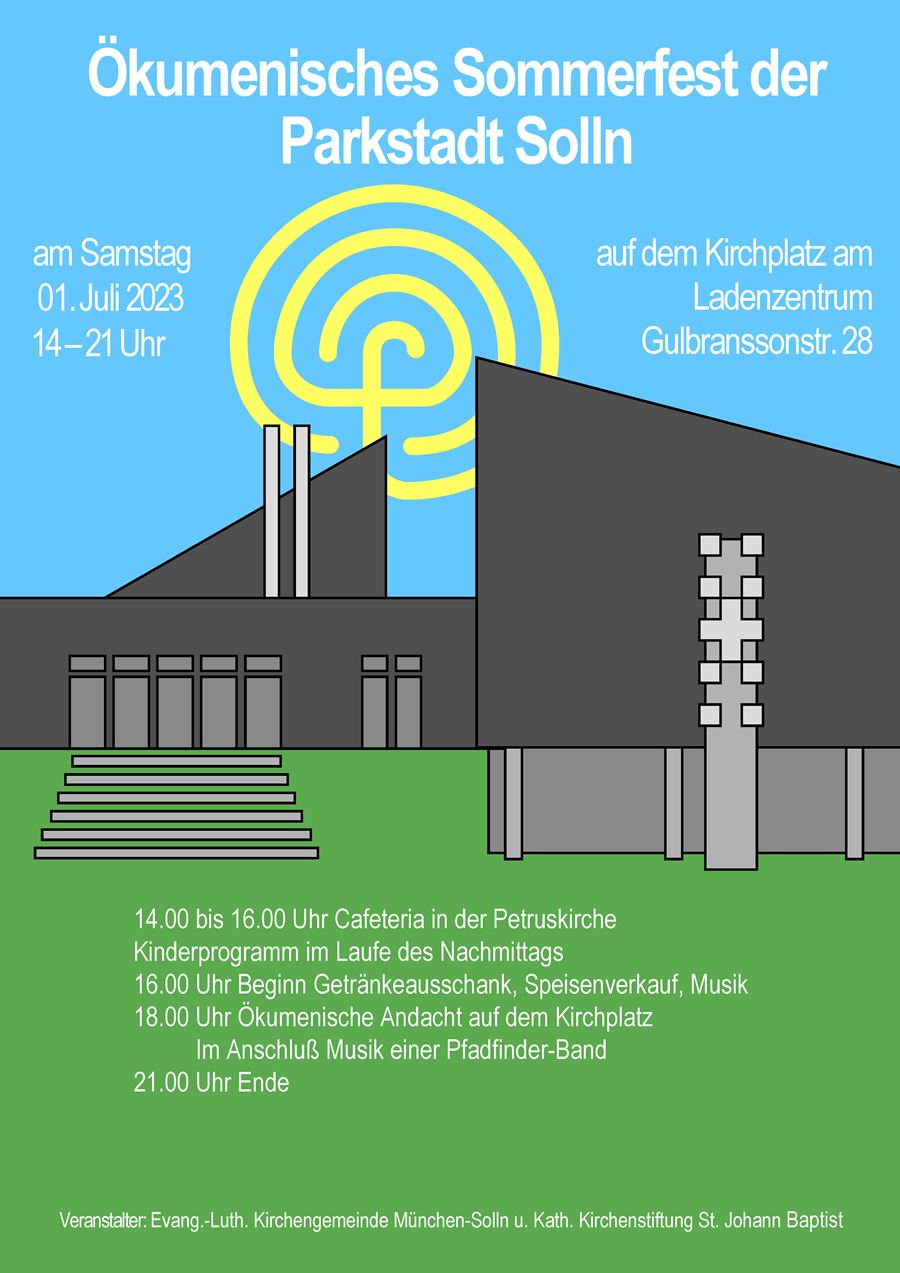 Ökumenisches Sommerfest in Solln, 2023